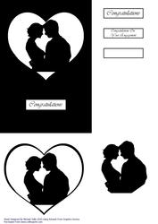 Silhouette Love Couple