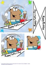 Decorater/ Painter Male Birthday Card