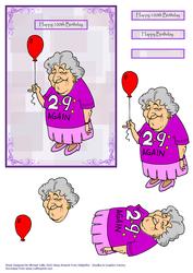 Humourous 100th Birthday