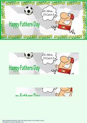 Humourous Football Fathers Day