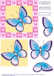Pretty Birthday Butterflies
