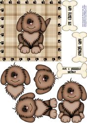 Have a Grrrrreat Birthday Dog Step by Step Birthday Card