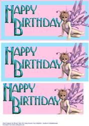 Cute Little Birthday Fairy
