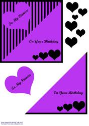 Fiancee Birthday Hearts