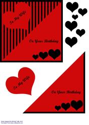 Wife Birthday Hearts