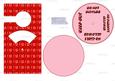 Red Buttons Galore Spinnin' Door Hanger