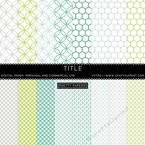 Paper Pack 026 Digital Paper/Backgrounds - A4 - 210mm x 297mm