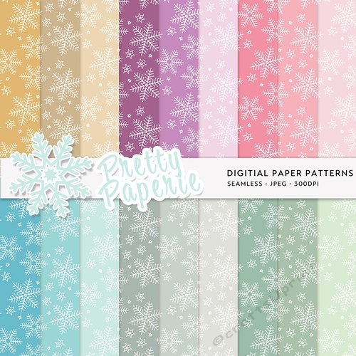 Christmas 011 - Christmas Digital Paper Set - seamless paper pack - A4 - 210mm x 297mm