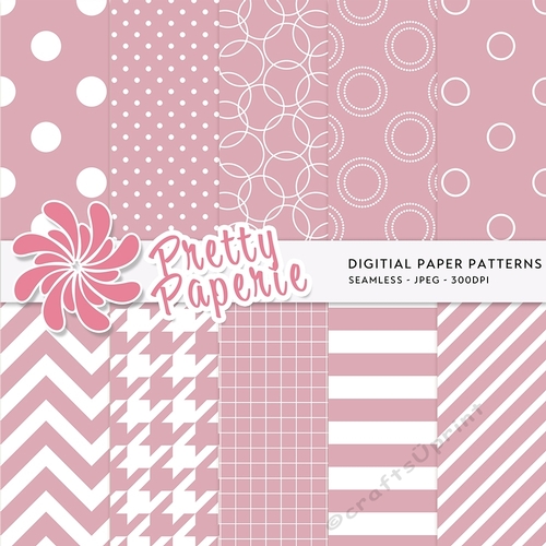 Digital Seamless Patterns - A4 - 210mm x 297mm