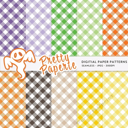 Halloween Seamless Pattern - A4 - 210mm x 297mm