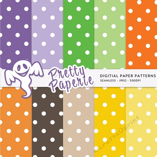 Halloween Seamless Pattern - 12inch x12inch