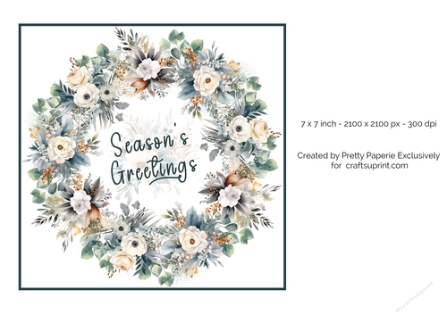 Card Topper - Christmas