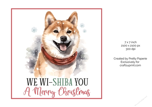 Card Topper - Christmas