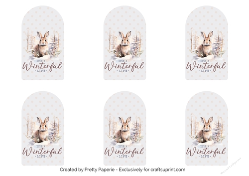 Gift Tags - Christmas x 6