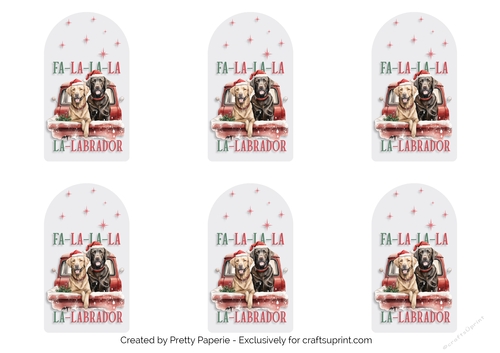Gift Tags - Christmas x 6