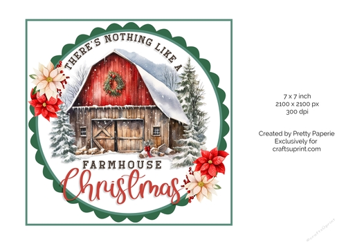 Card Topper - Christmas