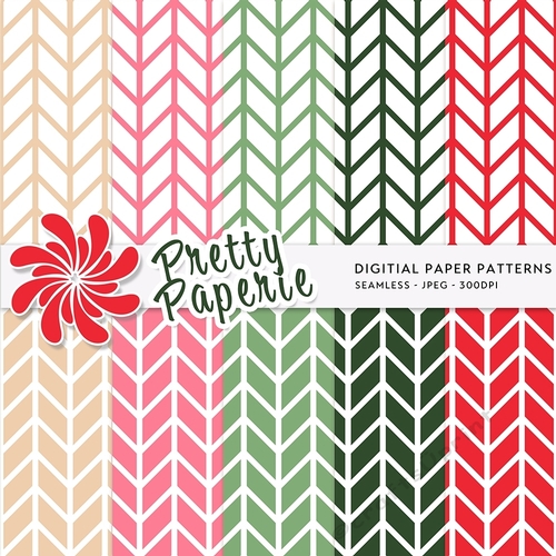 Digital Seamless Patterns - 12inch x 12inch