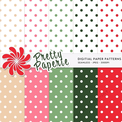 Digital Seamless Patterns - 12inch x 12inch