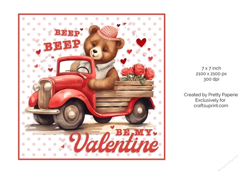 Card Topper - Valentines