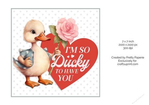Card Topper - Valentines