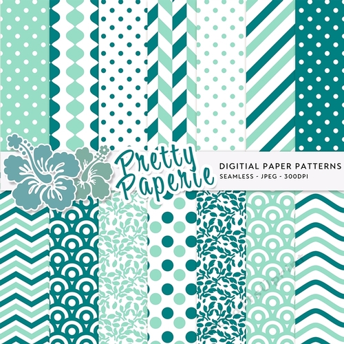 Digital Seamless Patterns - A4 - 210mm x 297mm