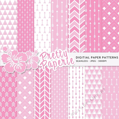 Digital Seamless Patterns - A4 - 210mm x 297mm