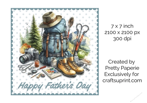 Card Topper - Fathers Day