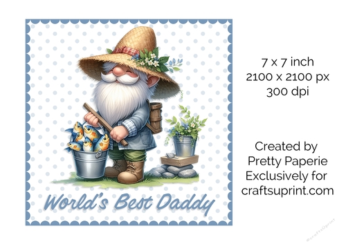 Card Topper - Fathers Day