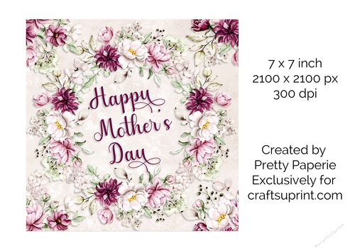 Card Topper - Mothers Day Card