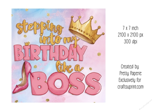 Card Topper - Teenager Birthday Card