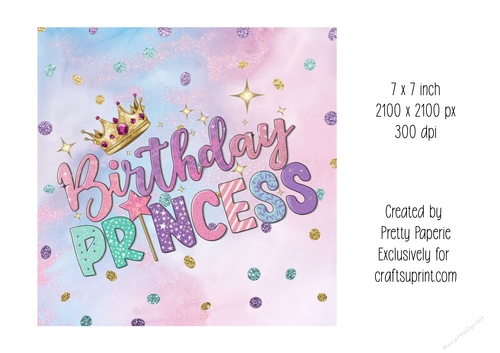 Card Topper - Teenager Birthday Card