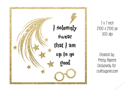 Card Topper - Harry Potter Birthday Card