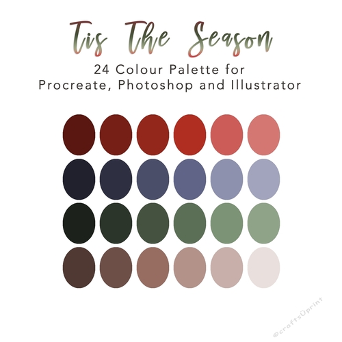 Colour Palette #002 - Tis The Season
