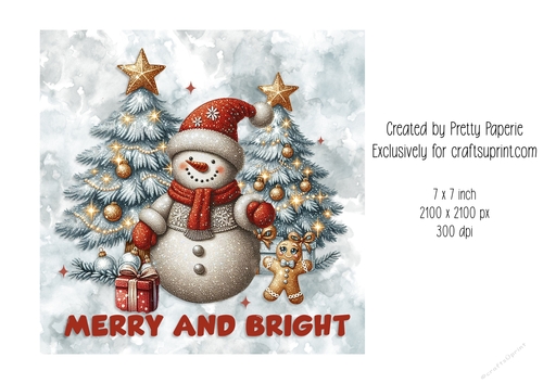 Card Topper - Christmas Card