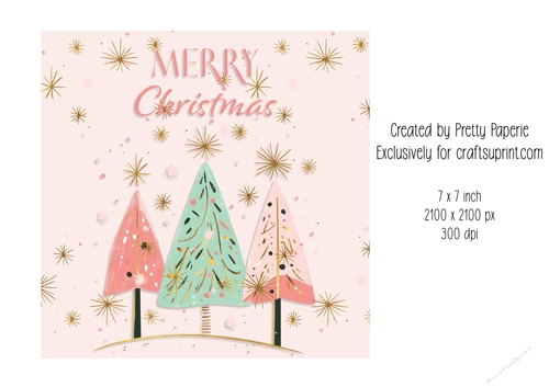 Card Topper - Christmas Card
