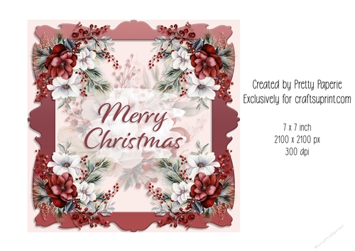Card Topper - Christmas Card