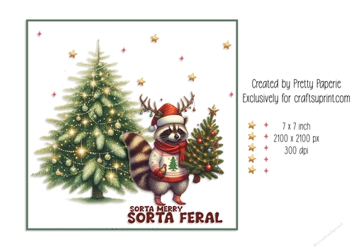 Card Topper - Christmas Card