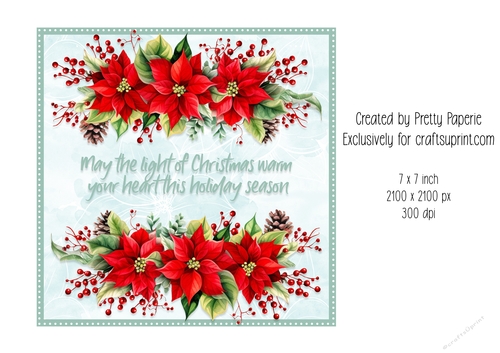Card Topper - Christmas Card