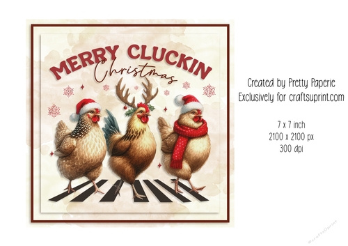 Card Topper - Christmas Card