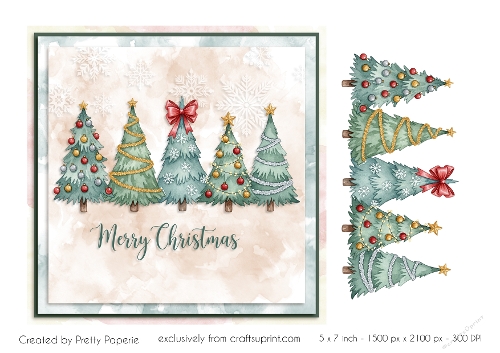 Card Topper - Christmas Card