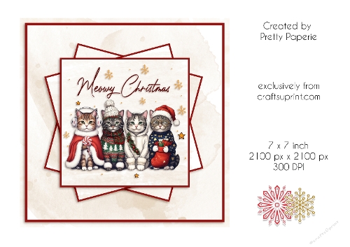 Card Topper - Christmas Card