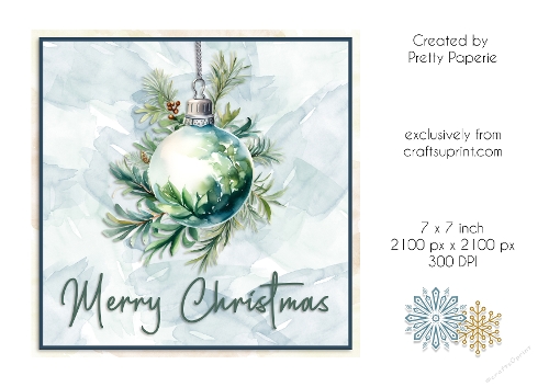 Card Topper - Christmas Card