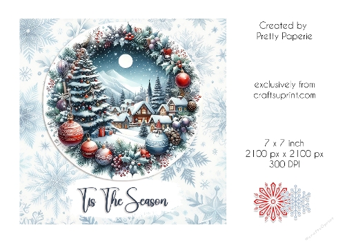 Card Topper - Christmas Card