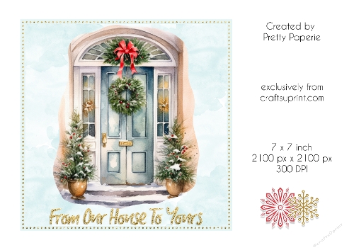 Card Topper - Christmas Card