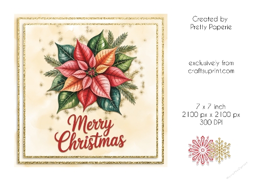 Card Topper - Christmas Card