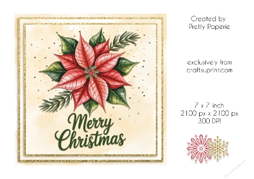 Card Topper - Christmas Card