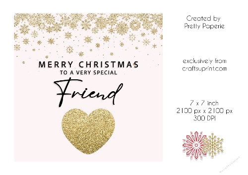 Card Topper - Christmas Card