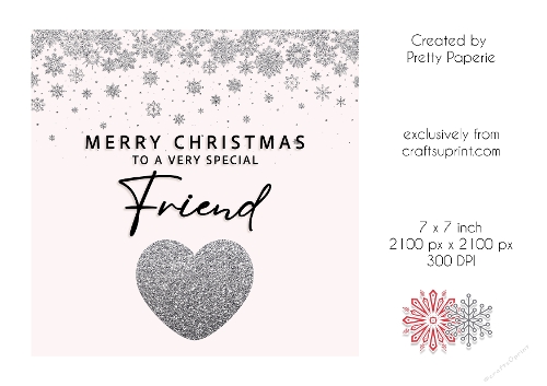 Card Topper - Christmas Card