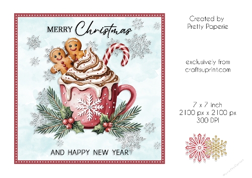 Card Topper - Christmas Card