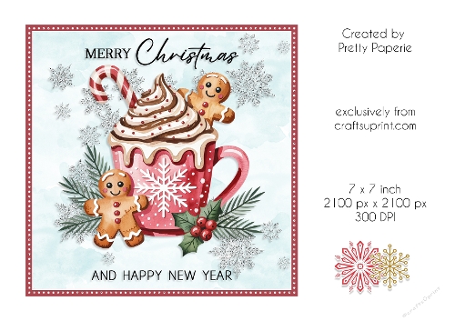Card Topper - Christmas Card